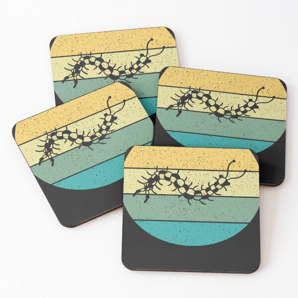 Item preview, Centipede Retro Vintage Sticker designed and sold by DanaEntcheva.