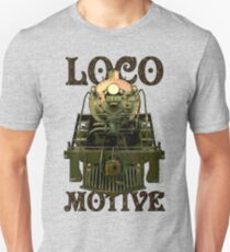 Loco motive steam train Unisex T-Shirt
