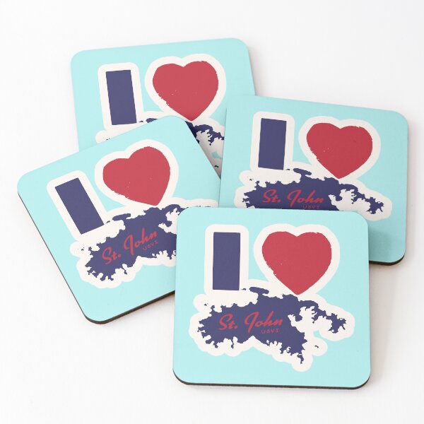 Item preview, I Heart St. John USVI designed and sold by MartinRivas.