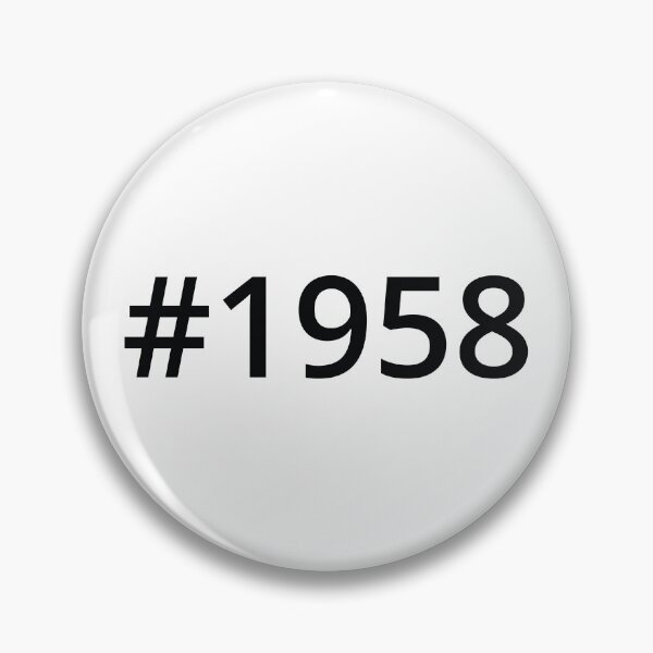 Item preview, Hashtag 1958 designed and sold by MSA-42.