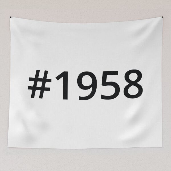 Item preview, Hashtag 1958 designed and sold by MSA-42.