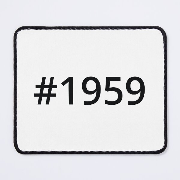 Item preview, Hashtag 1959 designed and sold by MSA-42.