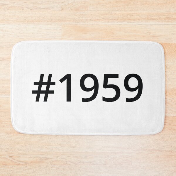 Artikelvorschau, Hashtag 1959 entworfen und verkauft von MSA-42.