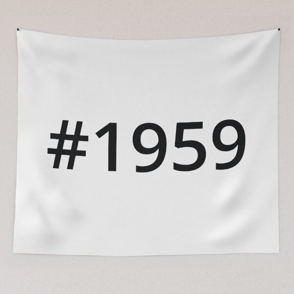 Item preview, Hashtag 1959 designed and sold by MSA-42.