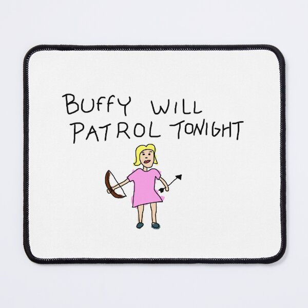 Item preview, Buffy Will Patrol Tonight Colour designed and sold by paton.