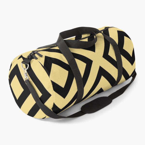 Item preview, Black and Yellow Tessellation Line Pattern 40 Pairs DE 2022 Popular Color Gatsby Glitter DET496 designed and sold by ColorOfTheYears.