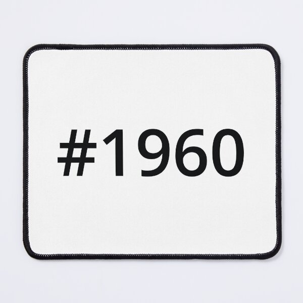 Artikelvorschau, Hashtags 1960 entworfen und verkauft von MSA-42.