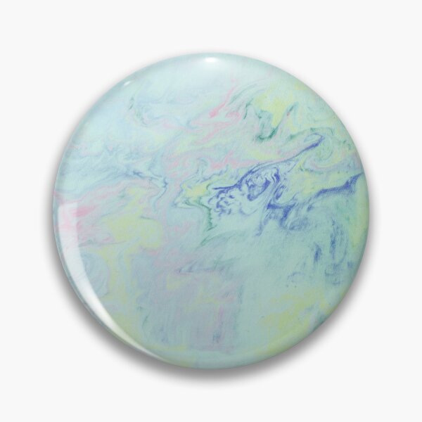 Item preview, Vibrant colorful original ink marbling textile print design designed and sold by crimsonbamboo.