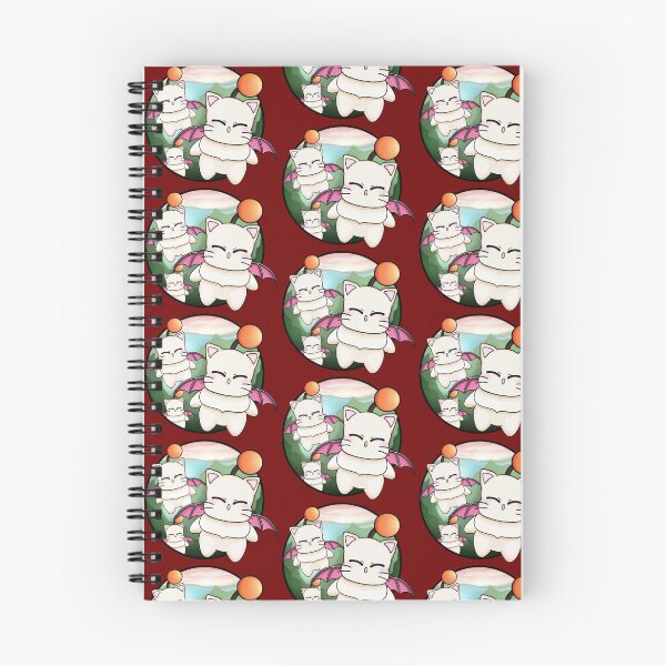 Item preview, Moogles on an Adventure - Maroon designed and sold by CupcakeEmily.