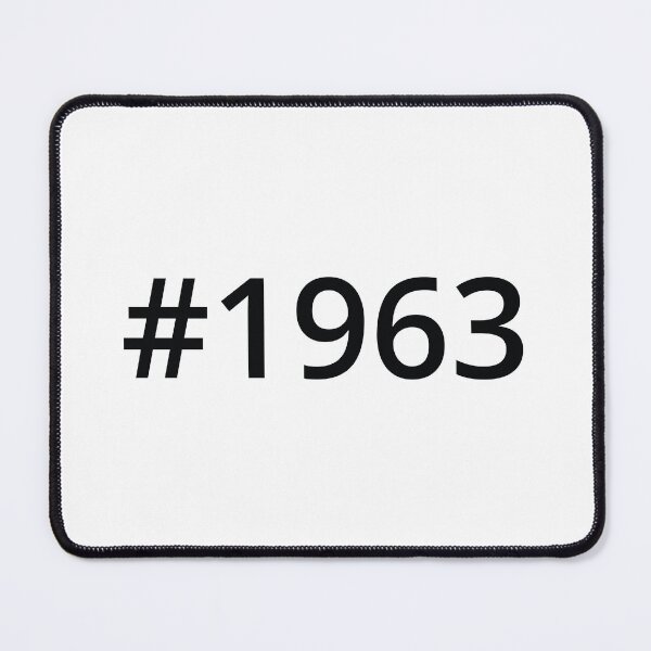 Item preview, Hashtag 1963 designed and sold by MSA-42.