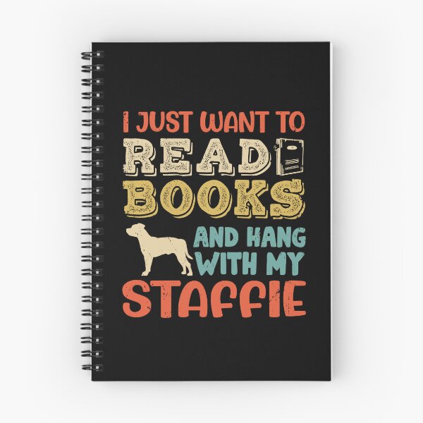 Item preview, Staffordshire Bull Staffie Dog Dad Mom And Book Lover designed and sold by rafaeltto.