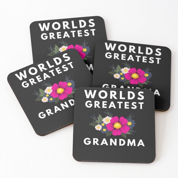 Item preview,  The World's Best Grandma -Flowers designed and sold by LaceRenee.