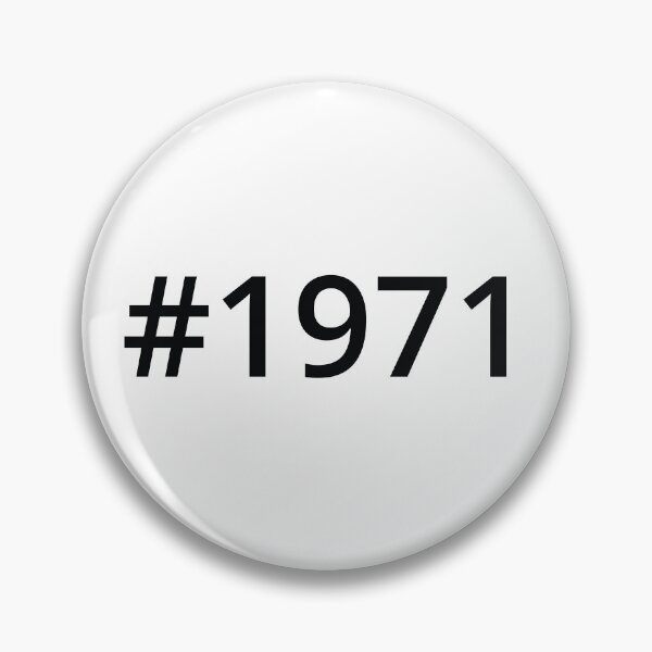 Item preview, Hashtag 1971 designed and sold by MSA-42.