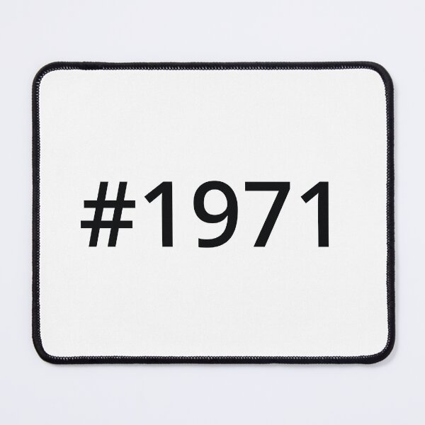 Item preview, Hashtag 1971 designed and sold by MSA-42.