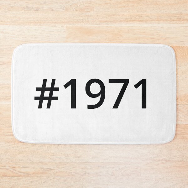 Item preview, Hashtag 1971 designed and sold by MSA-42.