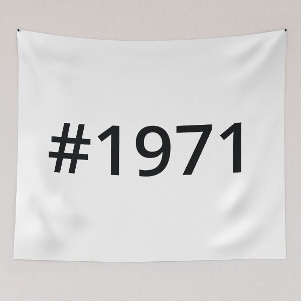 Item preview, Hashtag 1971 designed and sold by MSA-42.