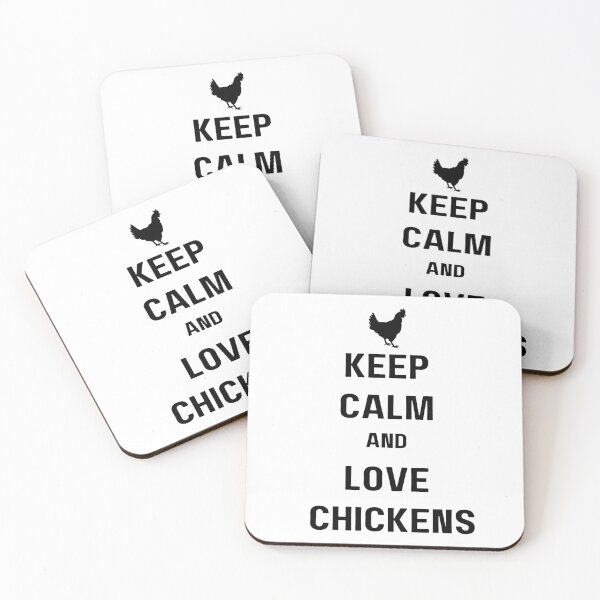 Item preview, Keep Calm and Love Chickens light designed and sold by natcat-designs.