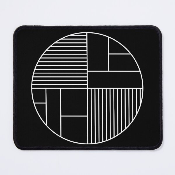 Item preview, Minimal Geometry Circle Print designed and sold by MDRNHOME.