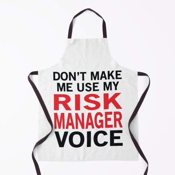 Item preview, Risk Manager Voice Funny Sayings designed and sold by woodesigner.