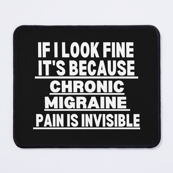 Item preview, Chronic Migraine Warrior, Chronic Migraine Awareness, Chronic Migraine Support Gift designed and sold by ILLTOOCHILL.