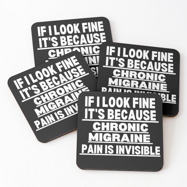 Item preview, Chronic Migraine Warrior, Chronic Migraine Awareness, Chronic Migraine Support Gift designed and sold by ILLTOOCHILL.