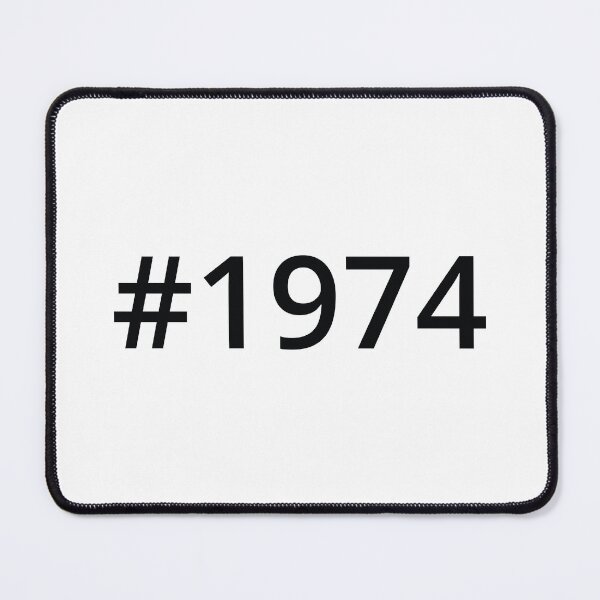 Item preview, Hashtag 1974 designed and sold by MSA-42.