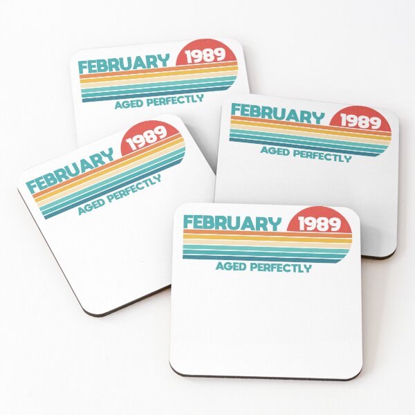 Item preview, February 1989 Retro Sunset 35th Birthday Essential designed and sold by MajesticTree.