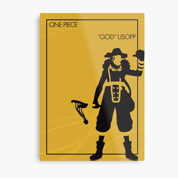 "God" Usopp Metal Print