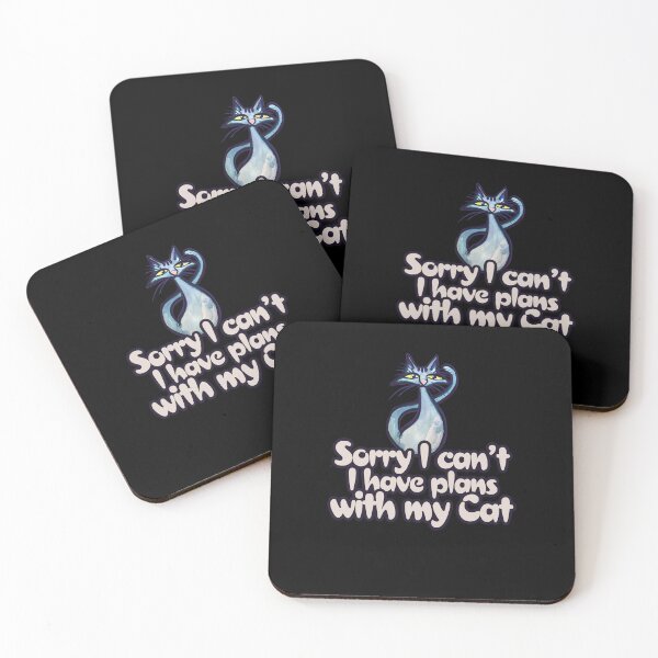 Item preview, Sorry I can't I have plans with my cat designed and sold by FrictionMaxxing.