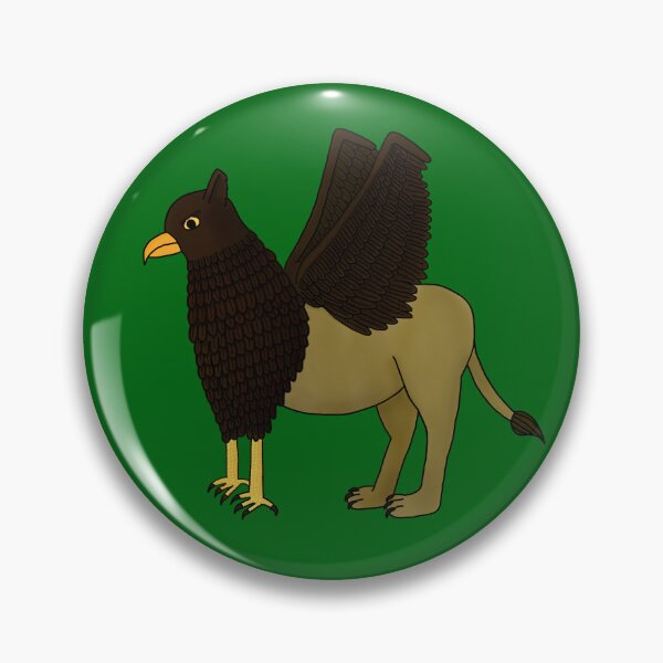 Item preview, Griffin on emerald  designed and sold by Encie-Designs.