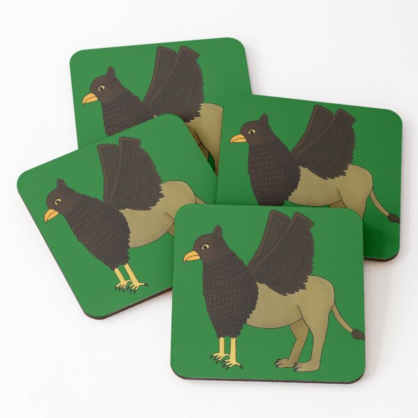 Item preview, Griffin on emerald  designed and sold by Encie-Designs.