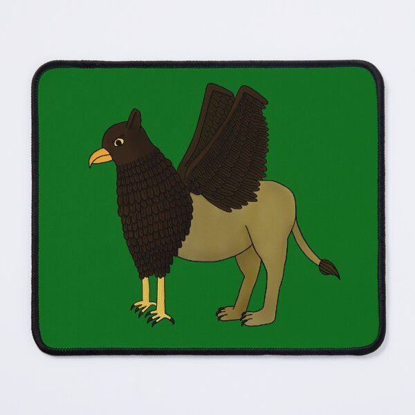 Item preview, Griffin on emerald  designed and sold by Encie-Designs.