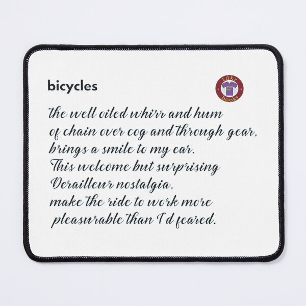 Item preview, a new poet tee called bicycles designed and sold by tdkrbooks.