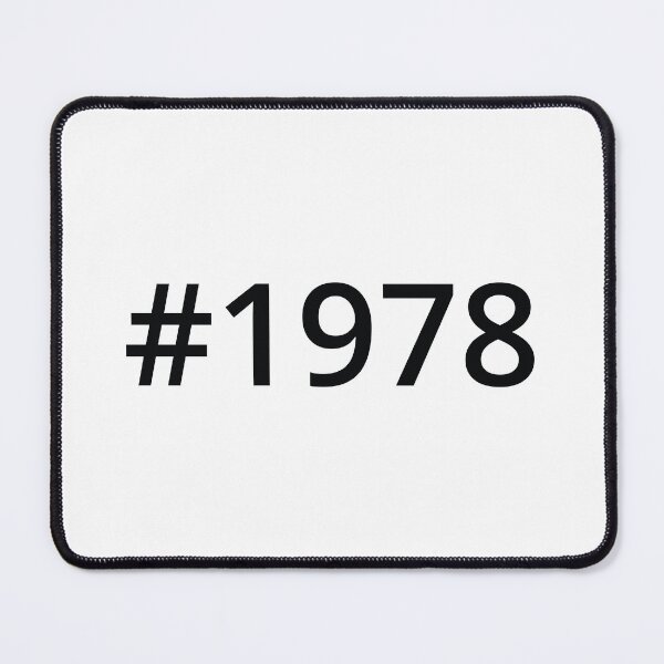 Item preview, Hashtag 1978 designed and sold by MSA-42.