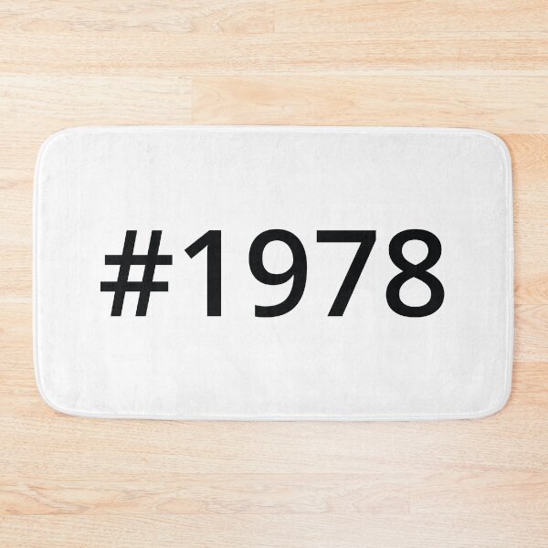 Item preview, Hashtag 1978 designed and sold by MSA-42.