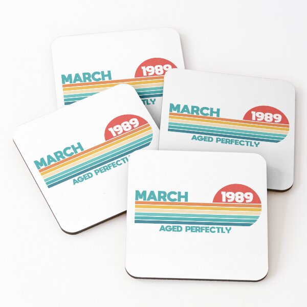 Item preview, March 1989 Retro Sunset 35th Birthday Essential designed and sold by MajesticTree.