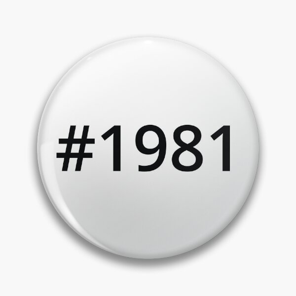 Item preview, Hashtag 1981 designed and sold by MSA-42.