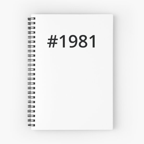 Item preview, Hashtag 1981 designed and sold by MSA-42.