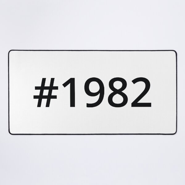 Item preview, Hashtag 1982 designed and sold by MSA-42.