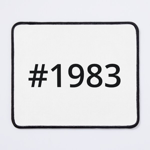 Item preview, Hashtag 1983 designed and sold by MSA-42.