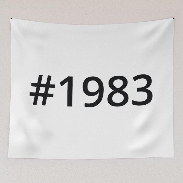 Item preview, Hashtag 1983 designed and sold by MSA-42.