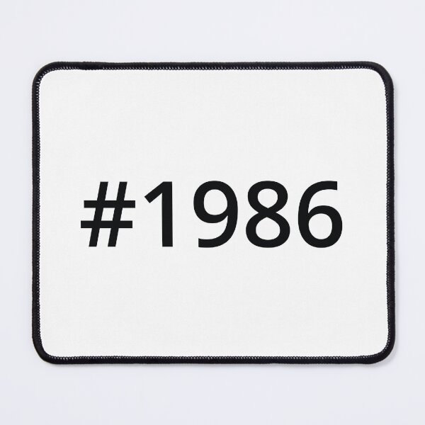 Item preview, Hashtag 1986 designed and sold by MSA-42.