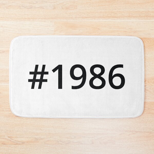 Item preview, Hashtag 1986 designed and sold by MSA-42.