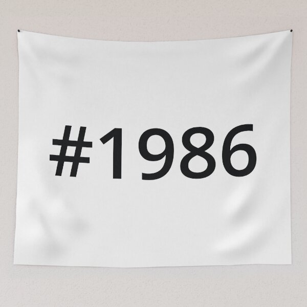 Item preview, Hashtag 1986 designed and sold by MSA-42.