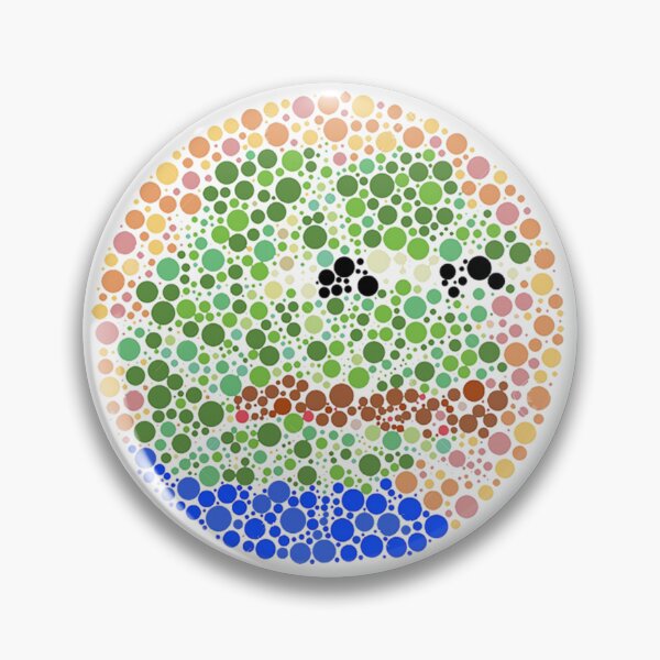 Item preview, Color Blind Test Pepe Frog designed and sold by Makattack99.