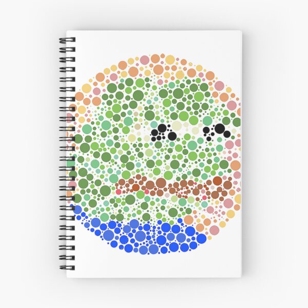 Item preview, Color Blind Test Pepe Frog designed and sold by Makattack99.