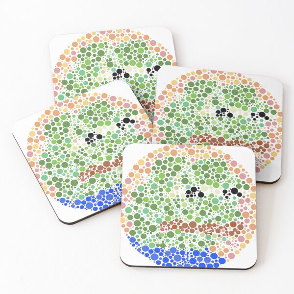 Item preview, Color Blind Test Pepe Frog designed and sold by Makattack99.