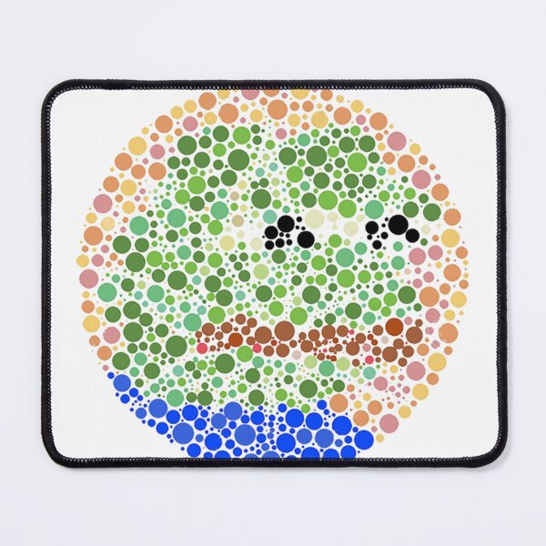Item preview, Color Blind Test Pepe Frog designed and sold by Makattack99.