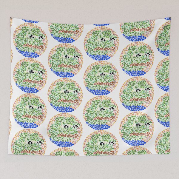 Item preview, Color Blind Test Pepe Frog designed and sold by Makattack99.
