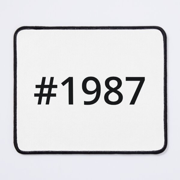 Item preview, Hashtag 1987 designed and sold by MSA-42.